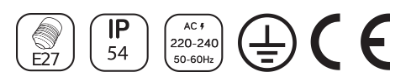 125三角LED庭院灯HR60031-800-LED